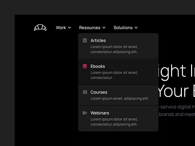 Top Navigation & Dropdown Menu appdesign creativeprocess designcommunity designdaily designinspiration designtrends digitalart dropdownmenu intuitivedesign menudesign minimaldesign navigationdesign techdesign uiuxdesign uxnavigation uxtips visualdesign webdesign websitenavigation