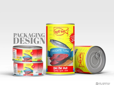 Aluth Malu Tuna Label Design graphic design label design packaging design