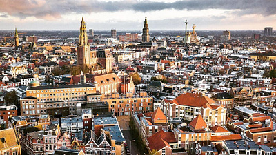 Groningen From Above ©️ 2024 city color grading drone editing groningen sound design video