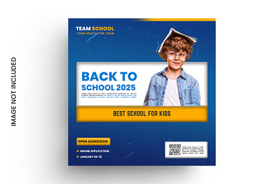 2025 Back to school social media poster design template back to school post back to school poster banner branding design flyer design flyer template graphic design logo post poster poster design social media social media post design social media poster social media poster template template ui vector