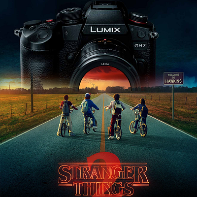 Stranger Things Photo Manipulation graphic design motion graphics