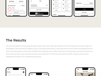 We Built Buycycle's First-Ever Native Mobile App from Scratch app app design bike bike app buycycle design development digital design figma mobile mobile application product building product design ui ux web