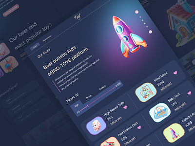 Taif collection 1 children design ui ux web play