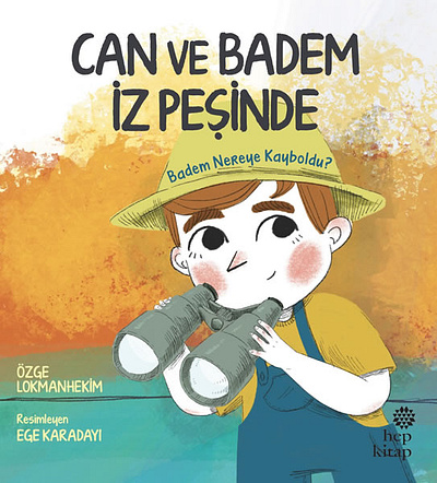 CAN & BADEM / children's book childrens book cover design illustration