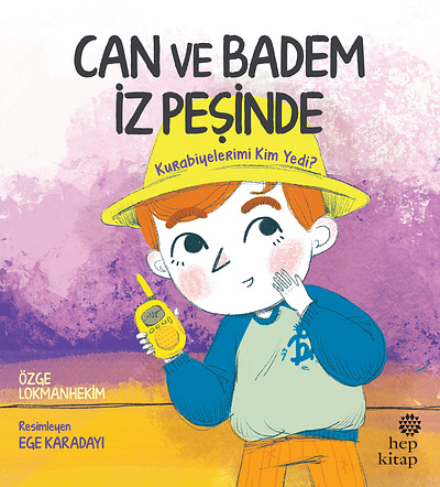 CAN & BADEM / children's book childrens book cover design illustration