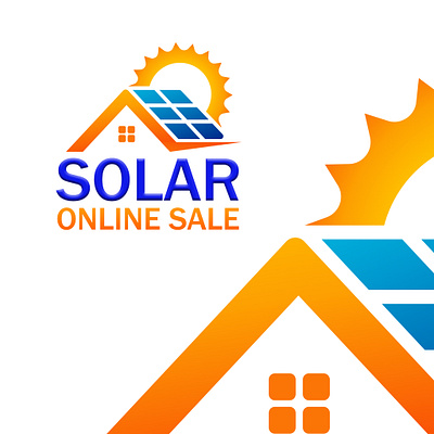 SOLAR ONLINE SALE LOGO