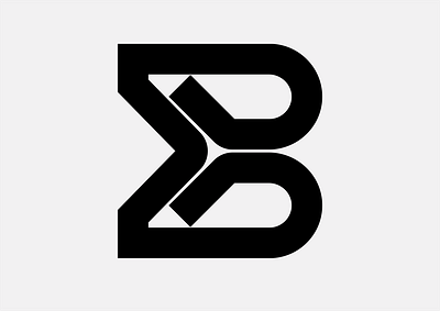 LOGO - B b bb branding design futuriste graphic design icon identity illustration letter lettering logo marks monogram symbol symbole type types typo ui