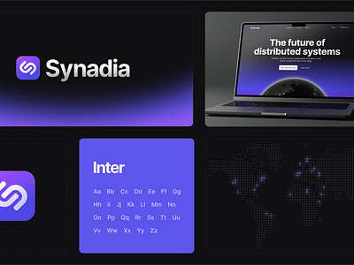 Synadia Brand Guide bento brand bento brand guide brand guidelines branding darkmode design system developer tools gradient