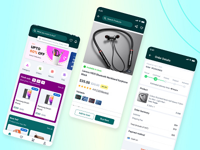 E-Commerce Mobile App | Case Study app design clean ecommerce ecommerce app fashion app ios app marketplace mobile mobile app online shop online shopping shop shop app shopify shopping cart store ui ui design user experience ux