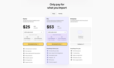 Pricing. Feedback service feedback service graphic design pricing table web