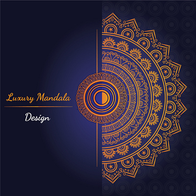 LUXURY MANDALA DESIGN branding decorative floral graphic design luxury mandala mandala art mandala design motion graphics pattern pattern design textile