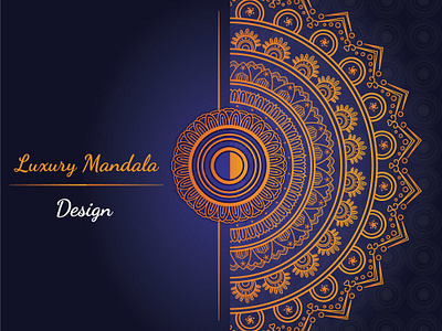 LUXURY MANDALA DESIGN branding decorative floral graphic design luxury mandala mandala art mandala design motion graphics pattern pattern design textile