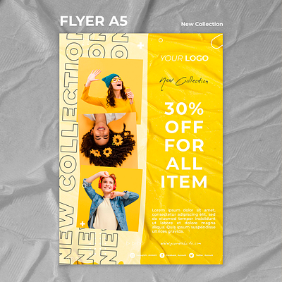 flyer template flyer graphic design illustration template