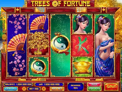 Slot winnings animation for the online slot "Trees of Fortune" casino animation digital art digital graphics gambling gambling animation gambling art gambling design game art game design mega win mega win animation motion art motion design slot animation slot design slot machine slot winnings