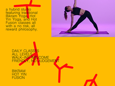 Mode Yoga Poster branding communication graphic design logo design poster design