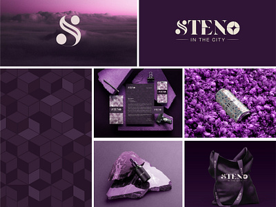 Aesthetic luxury cosmetic logo branding. brand design brand identity branding cosmetic cosmetics design elegant logo logo design luxury minimal modern moodboard purple social media template violet visual identity