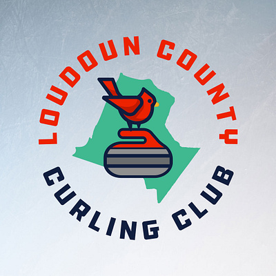 LoCo Curling Club branding design graphic design logo