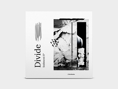 Divide - Sedimenti IIº artwork for music graphic design