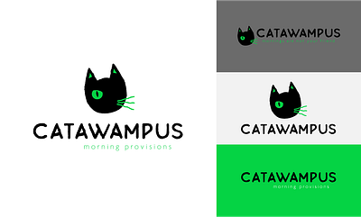 Catawampus Morning Provisions brand development branding graphic design logo logo design vector