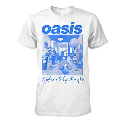 Oasis – Definitely Maybe Shirt design illustration