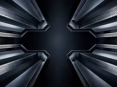 Blank Dark Mode Futuristic Animated For Content - 8k 3d animation branding graphic design logo motion graphics