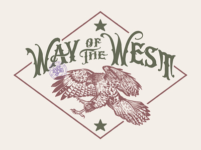 Way Of The West (Approved Design) branding company brand logo company branding company logo design graphic design illustration logo typeface