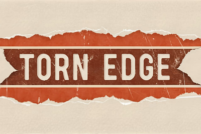 Vintage Torn Edges Effect Overlays branding design graphic design illustration logo vector