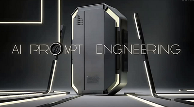 Ai Prompt Engineering Animated Splash For Content - 8K 3d animation branding graphic design logo motion graphics