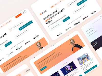 EdTech Landing Page Redesign edtech edtech landing page edtech website design education education landing page education website landingpage productdesign ui ux web design website