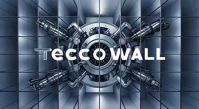 Tecco Wall - Firewall Animated Splash Concept - 8K 3d branding graphic design logo motion graphics