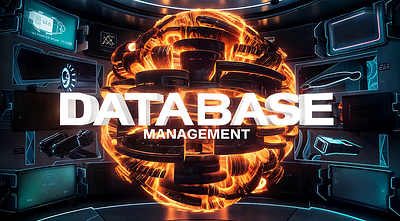 Data Base Management Circle Core Animated for Content - 8K 3d animation branding graphic design logo motion graphics