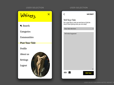 USER SELECTION #064 NOTES WIDGET #65 branding dailyui logo ui