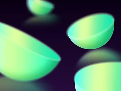 abstract sphere animation graphic design