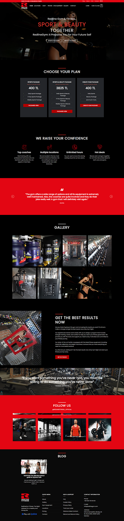 Fitness GYM Website aesthetic website best website design best websites website design wordpress wordpress design wordpress website