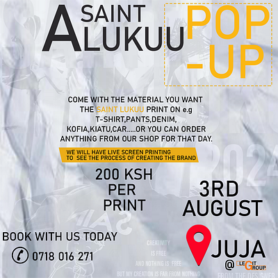 pop up up poster graphic designs