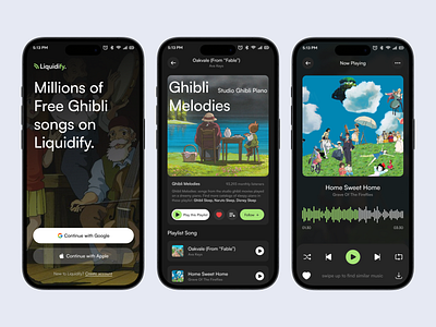 Liquidify. | Music Player, Digital music Service Apps 🎶 digital music digital music service joox mobile app mobile apps mobile design mobile ui mobile ui design music player spotify ui ui design ui ux youtube