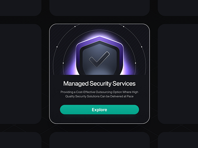 Security Services - Bento Card/Illustration arfzulfikar bento card geex graphic design illustration mike pop up prompt ui ui8 uiux vector warm up weekly weeklywarmup