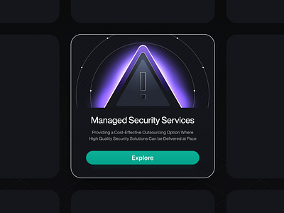 Security Services - Bento Card/Illustration 3d app arfzulfikar bento branding button design freelancer geex graphic design illustration indonesia logo mike spline tubik typography ui8 vector weekly