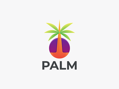 PALM branding design graphic design icon logo palm palm coloring palm design graphic palm logo