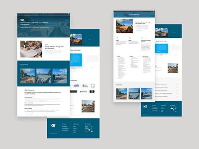 K2 Consultants' Website branding consultants consulting design engineering ui ux web design website website design