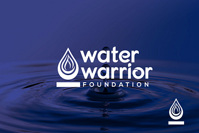 Water drop Logo brand branding creative design graphic design illustration logo logo design water waterdrop