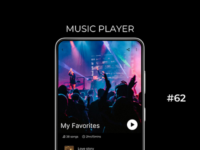 Daily UI Day-62/100:Music Player dailyui day 62 designchallenge designing music player ui uiuxdesign ux