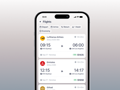 Flight Booking app booking clean design details flights interface ios minimal mobile product saas settings ticket travel ui ui design ux ux design web