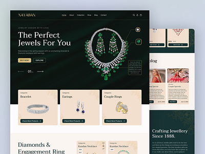 Jewelry Website Design best jewelry website design design ecommerce website figma design jewelry design jewelry ecommerce jewelry shop jewelry template website jewelry website jewelry website design oripio shop shopping website top design ui ux designer website design