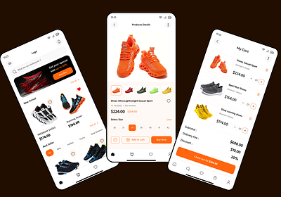 Shoes Shopping Mobile App android aplication app ecommerce ios mobile shoes shop shopping