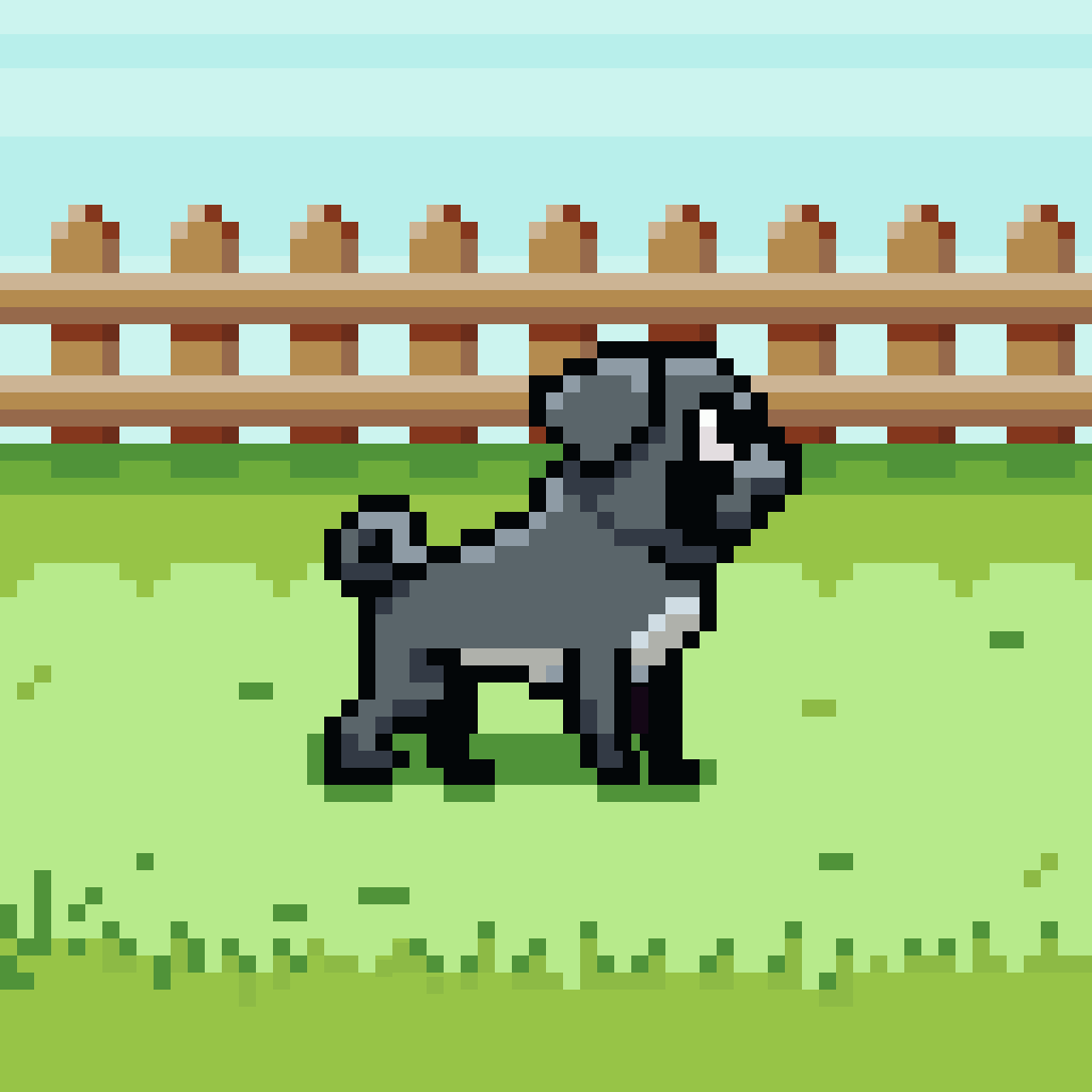 🐾 Pug Patrol - walk cycle 🐾 animation character design game design pixel art