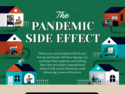 Milkwhale - The Pandemic Side Effect branding graphic design infographics