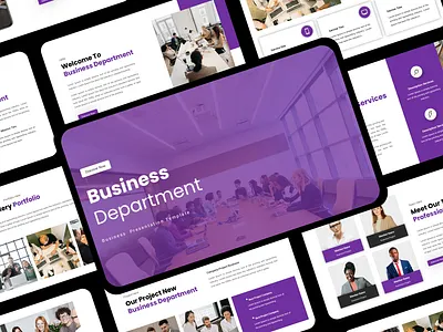 Business - Marketing Presentation branding graphic design powerpoint presentation template ui