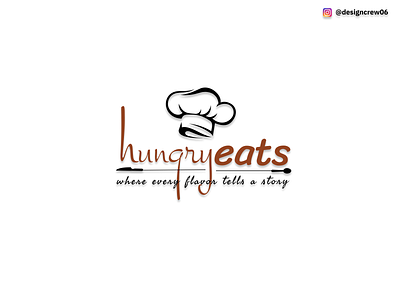 Hungry eats Logo animation branding burger chef creative designcrew06 eats food food logo good food graphic design india indian food jain food logo pizza restaurant logo sandwich shake veg food