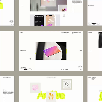 Quang Dinh Portfolio - Showcase Pages animation archive creative graphic design inspiration layout pages playground portfolio projects transition typeface ui website